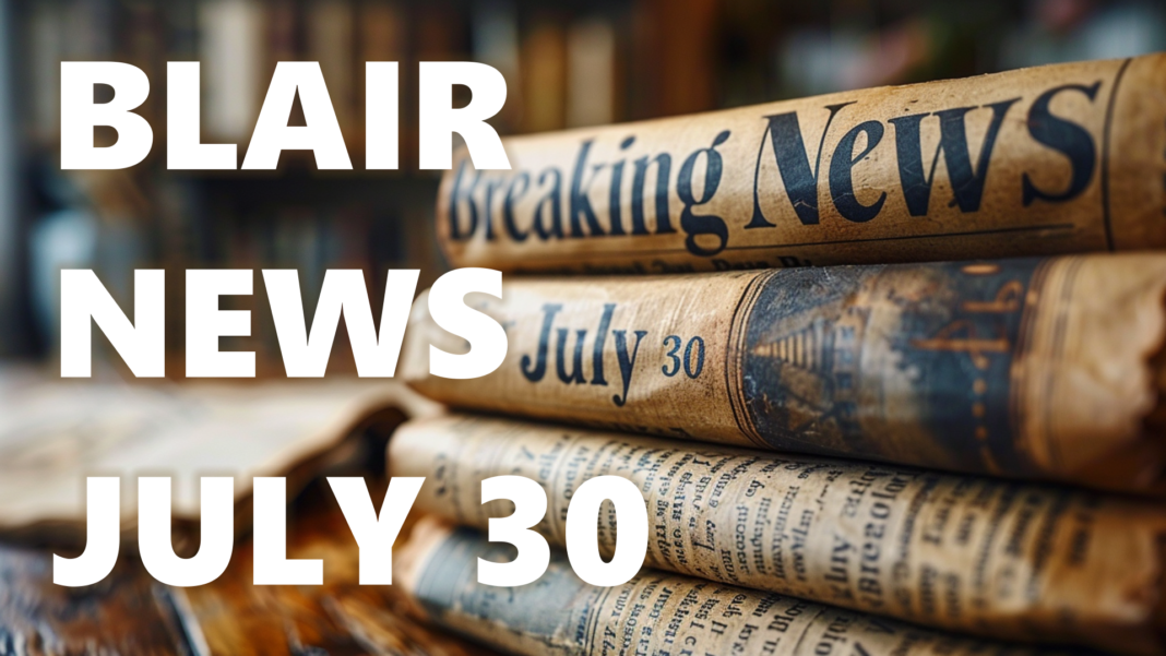 Heat Wave, City Council Meeting, Disaster Declaration Request, and Federal Funds for Blair Airport