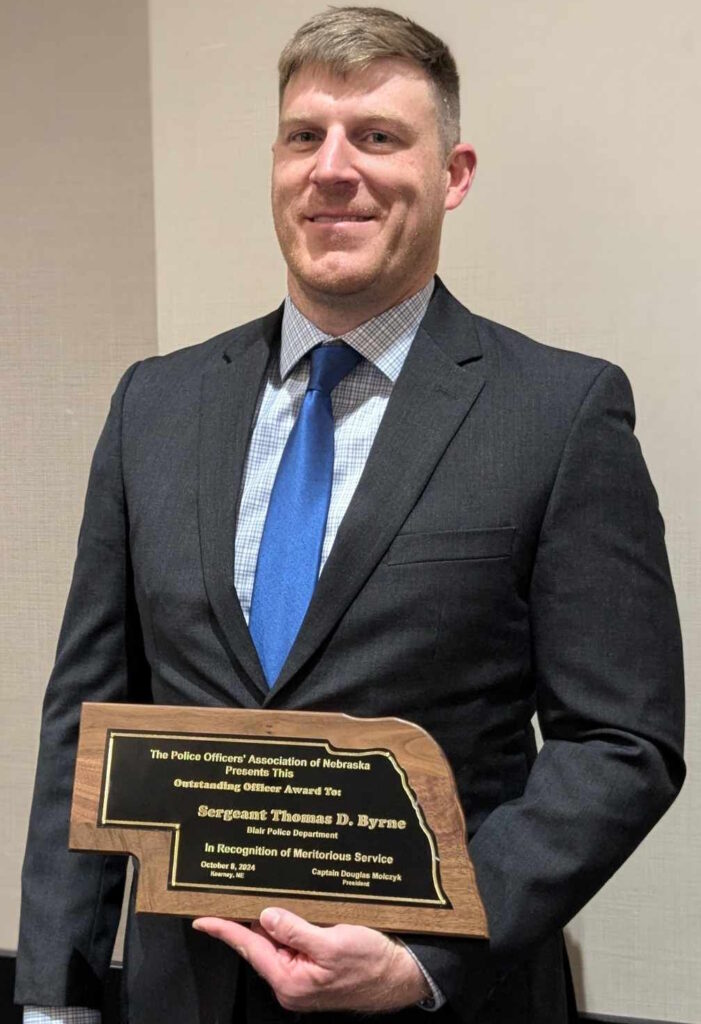 Seargent Thomas D. Byrne, Blair Police Department
