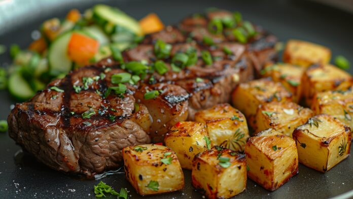Blair Family Fare Meal Deal - Steak, Potatoes, and Salad