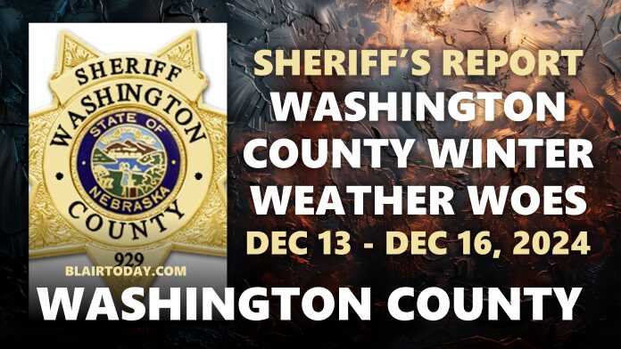 Washington County Nebraska Sheriffs Report