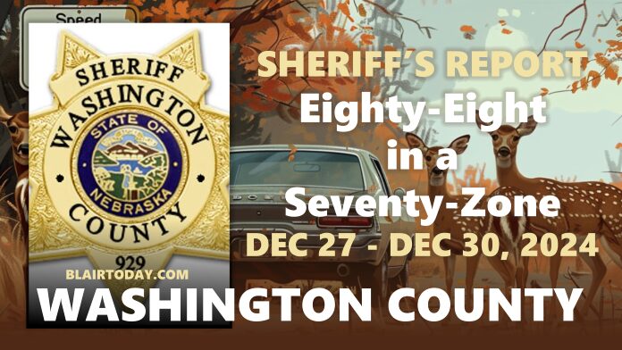 Washington County Nebraska Sheriff's Report