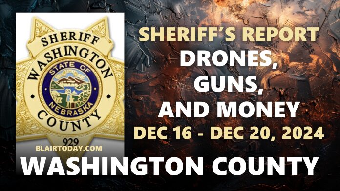 Washington County Nebraska Sheriff's Report Washington County Nebraska Sheriff's Report