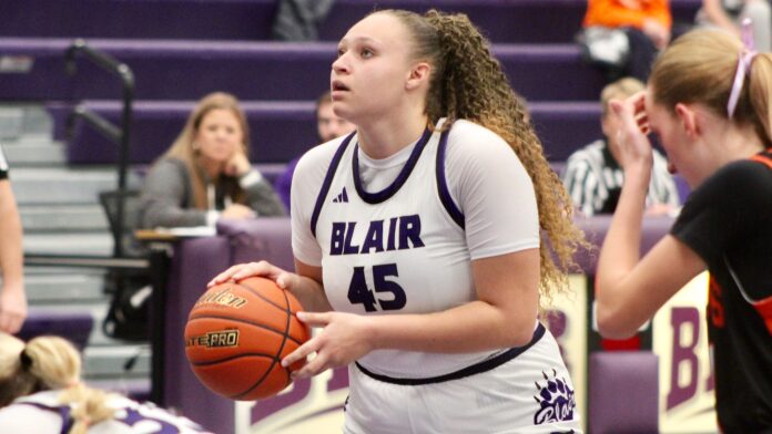 Blair Bears Girls Varsity Basketball VS Hastings Tigers Blair Bears Girls Varsity Basketball VS Hastings Tigers